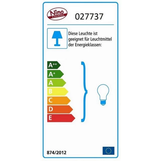 Aktion 🔔 Nino Leuchten Pendel 1-flg. DUCKY Stoffkugel Mit Federn Weiß, 30120107 👏 - Image 2