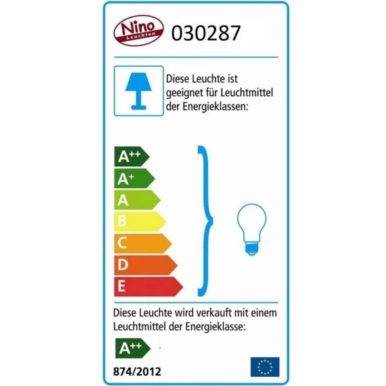 Angebote ❤️ Nino Leuchten Nino SPRING Tischleuchte 1-flg. Spring 53620125 🤩 - Image 2