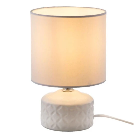 Beste Bewertungen von 🔥 Nino Leuchten Tischleuchte Jon 1 Flammig Keramik Weiß Nachtischlampe Landhaus 🛒