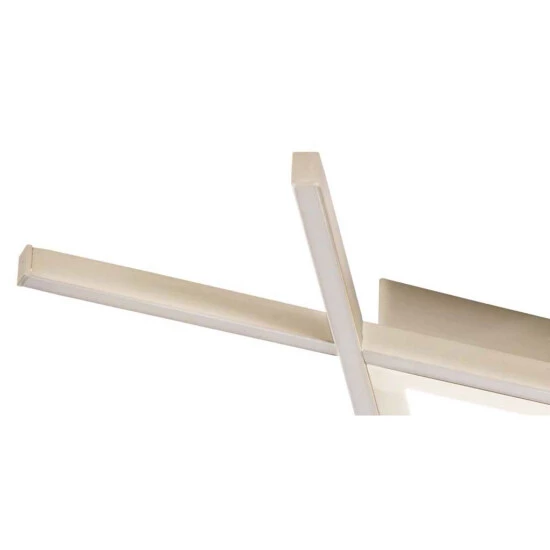 Besorgen ✔️ Nino Leuchten LED Deckenleuchte SQUARE Nickel Matt Incl.20W+6W 58cmx58cm 🎉 - Image 4