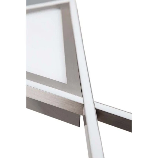 Besorgen ✔️ Nino Leuchten LED Deckenleuchte SQUARE Nickel Matt Incl.20W+6W 58cmx58cm 🎉 - Image 6