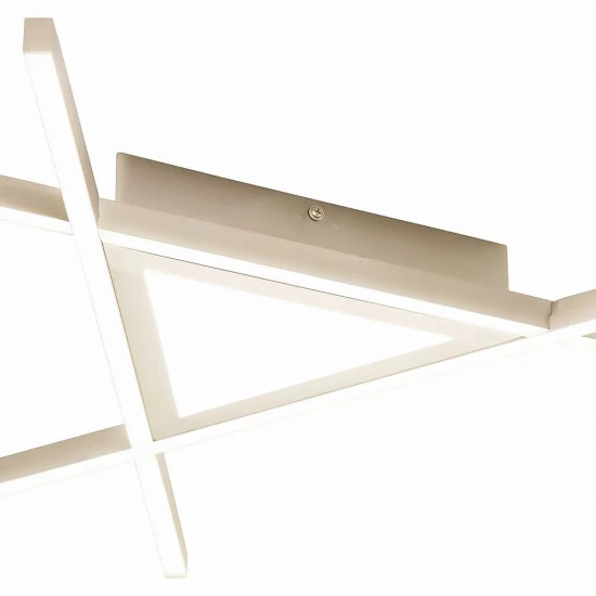 Besorgen ✔️ Nino Leuchten LED Deckenleuchte SQUARE Nickel Matt Incl.20W+6W 58cmx58cm 🎉 - Image 7