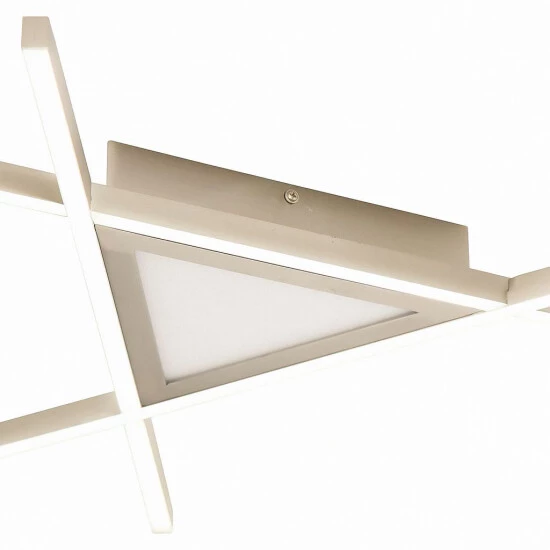 Besorgen ✔️ Nino Leuchten LED Deckenleuchte SQUARE Nickel Matt Incl.20W+6W 58cmx58cm 🎉 - Image 8