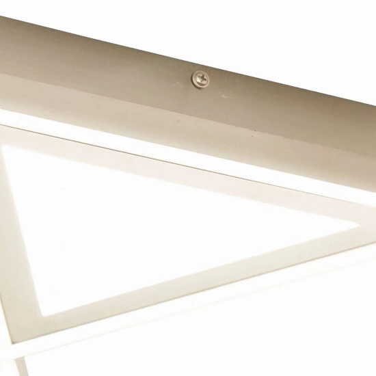 Besorgen ✔️ Nino Leuchten LED Deckenleuchte SQUARE Nickel Matt Incl.20W+6W 58cmx58cm 🎉 - Image 9