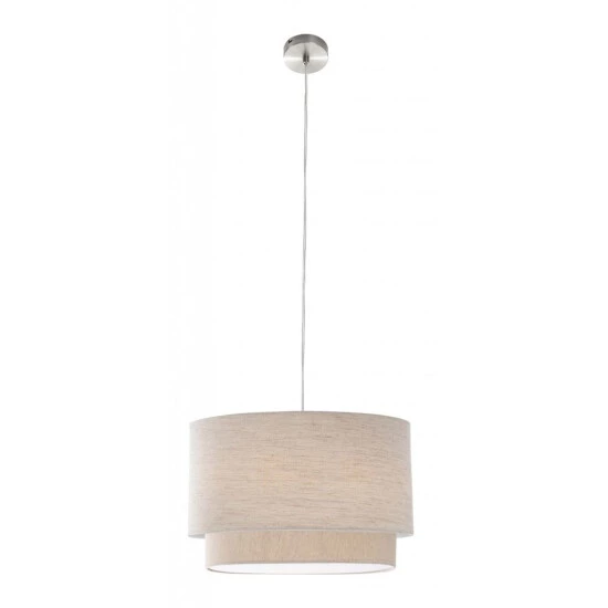 Besorgen 🤩 Nino Leuchten Pendelleuchte Lee II - Textilschirm Natur 🛒