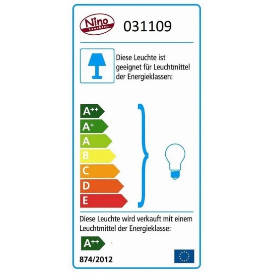Aktion 🤩 Nino Leuchten LED Balken 2-flg. Elisa, Energieeffizienzklasse: A++; 81210201 🔔 - Image 2