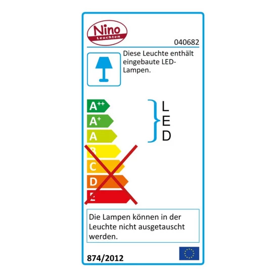 Angebote 😉 Nino Leuchten Nino LEYA LED Deckenleuchte Leya 63150707 🥰 - Image 2