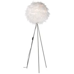 Top 10 😀 Nino Leuchten Stehleuchte 1flg Ducky Papierkugeln Mit Federn Weiss 40110107 ✨