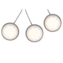 Brandneu 👏 Nino Leuchten LED-Unterbauleuchte 3er Titanfarbig; 79050302 😀