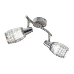Bestes Angebot ⌛ Nino Leuchten LED Spot 2flg NORI Incl.2xE14,3W; 81380206 🤩