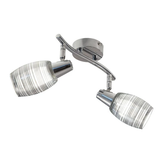 Bestes Angebot ⌛ Nino Leuchten LED Spot 2flg NORI Incl.2xE14,3W; 81380206 🤩