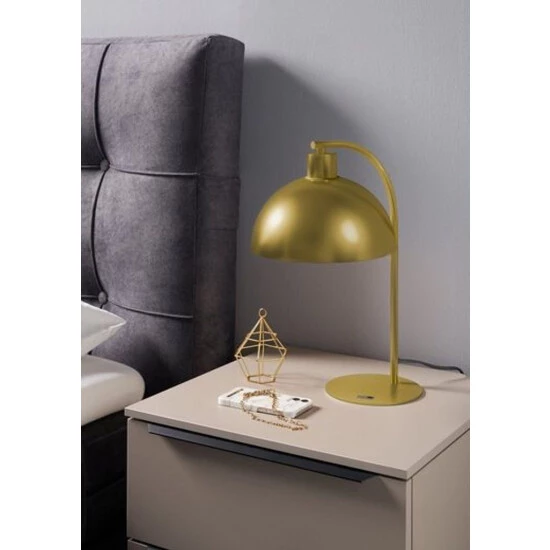 Am billigsten ✨ Nino Leuchten Nino Tischleuchte Cary M 1 Flame Gold Metall Modern 40 Cm 🧨 - Image 5