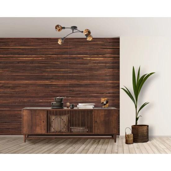 Budget 💯 Nino Leuchten Deckenleuchte 4-flg. JAVA Drahtschirm Mit Grasgeflecht , 61740408 😀 - Image 6