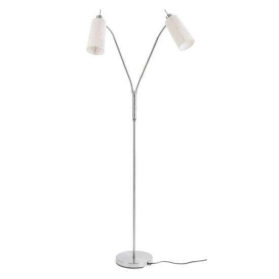 Bestpreis 💯 Nino Leuchten Stehleuchte 2-flg. LEE Textilschirm Leinenoptik Natur, 42380219 ⭐