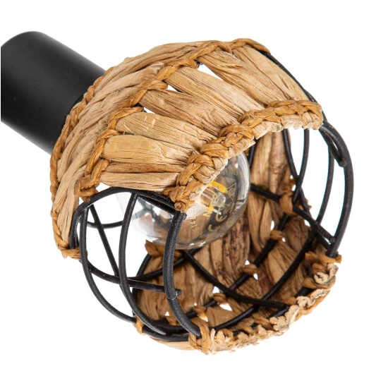 Bester Verkauf 😍 Nino Leuchten Deckenleuchte 6-flg. JAVA Drahtschirm Mit Grasgeflecht, 61740608 ❤️ - Image 2