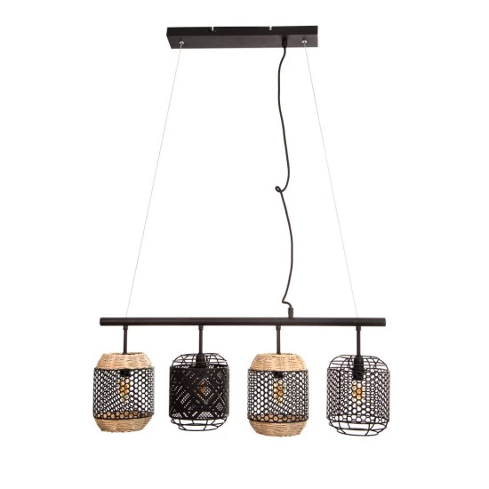 Bestes Angebot 🎉 Nino Leuchten Pendelleuchte 4-flg. DAVID Für 4 X E14, Max. 40W, 31690408 💯