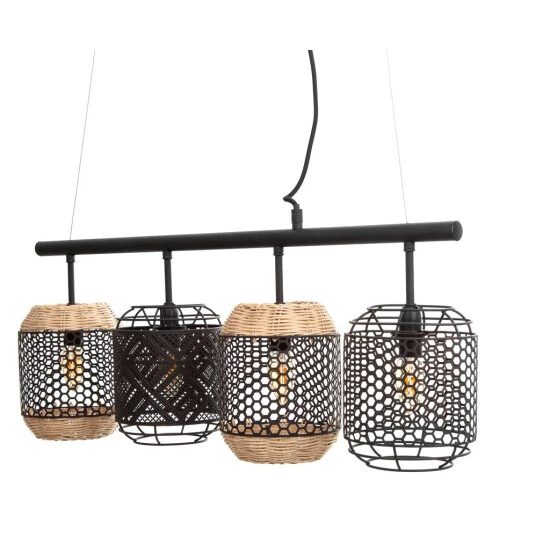 Bestes Angebot 🎉 Nino Leuchten Pendelleuchte 4-flg. DAVID Für 4 X E14, Max. 40W, 31690408 💯 - Image 2