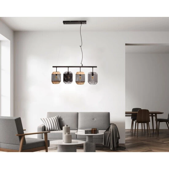 Bestes Angebot 🎉 Nino Leuchten Pendelleuchte 4-flg. DAVID Für 4 X E14, Max. 40W, 31690408 💯 - Image 7