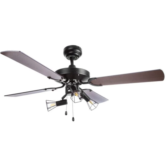 Blitzangebot ✨ Nino Leuchten Deckenventilator DON 4 MDF-Blätter, Verstellbar, 68070308 🎁 - Image 7