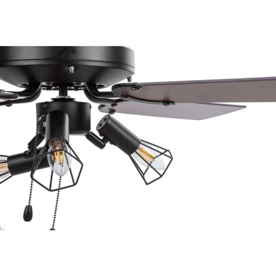 Blitzangebot ✨ Nino Leuchten Deckenventilator DON 4 MDF-Blätter, Verstellbar, 68070308 🎁 - Image 8