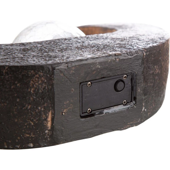 Brandneu ❤️ Nino Leuchten Solarleuchte Mira Farbe Schwarz/braun, Kugel Klar 😉 - Image 13