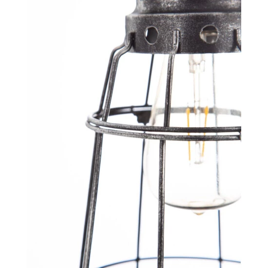 Blitzangebot 😀 Nino Leuchten Solarlaterne Vasere Metall Altsilber Farbig ✨ - Image 3