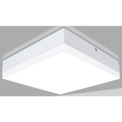 Aktion 🎁 Nino Leuchten LED Kellerleuchte Quadratisch, Garagenleuchte, IP 44 🤩