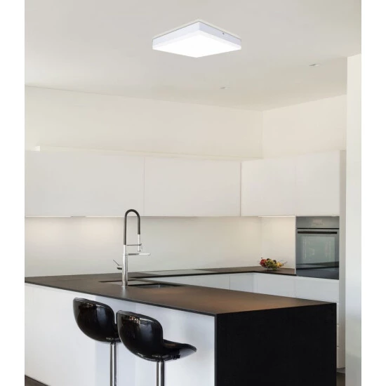 Aktion 🎁 Nino Leuchten LED Kellerleuchte Quadratisch, Garagenleuchte, IP 44 🤩 - Image 2
