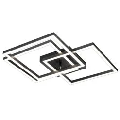 Am billigsten 😀 Nino Leuchten Deckenleuchte Loran, Ca. 51x53x10 Cm Nino-Leuchten ⭐