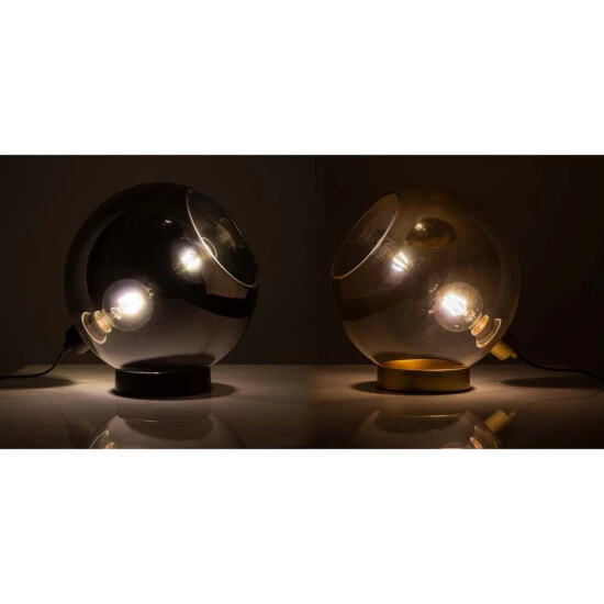 Am billigsten 🎁 Nino Leuchten Tischlampe Tischleuchte 30 Cm Glaskugel 52350102 Rauch ✨ - Image 3