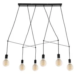 Besorgen 🔥 Nino Leuchten Pendelleuchte Pendellampe Aluminium 6-flamm. 31650608 👍