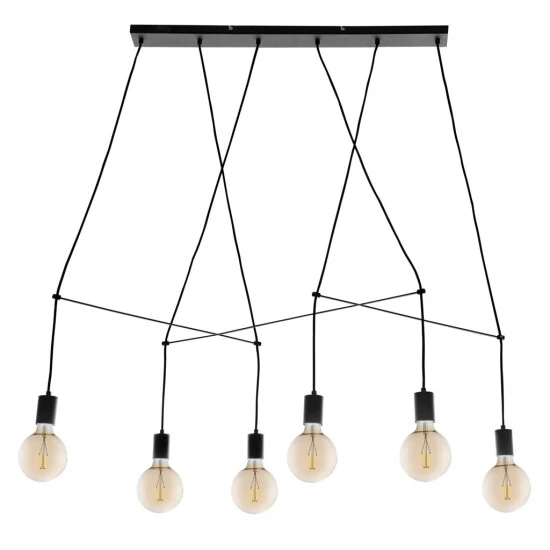 Besorgen 🔥 Nino Leuchten Pendelleuchte Pendellampe Aluminium 6-flamm. 31650608 👍