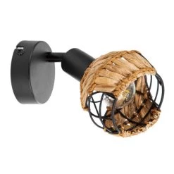 Blitzangebot ❤️ Nino Leuchten Spot 1-flg. JAVA Metall Schwarz, 81740108 🔥