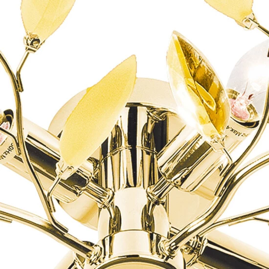 Angebote 🥰 Nino Leuchten Deckenleuchte NOTTINGHAM Gold, Dekorglas Goldfarben, 63180445 ❤️ - Image 5