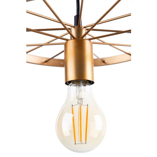 Budget 🤩 Nino Leuchten Pendelleuchte 1-flg. JAN Metall Goldfarben, 33100145 ✔️ - Image 9