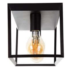 Großhandel 😀 Nino Leuchten Deckenleuchte 3-flg. CUBO Metall Schwarz, 62470308 🛒