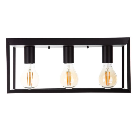 Großhandel 😀 Nino Leuchten Deckenleuchte 3-flg. CUBO Metall Schwarz, 62470308 🛒 - Image 3