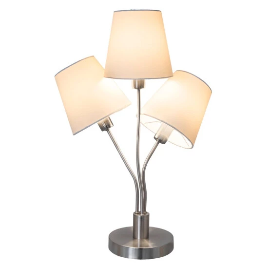 Beste Bewertungen von 🥰 Nino Leuchten Tischleuchte 3flg LIMA Für 3xE14,max.42W,; 50570301 🧨