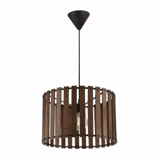 Schlussverkauf 😀 Nino Leuchten Pendel 1flg MODENA Eiche Dunkel Für 1xE27,max.40W, D:38cm,,H:25cm,H:max.150cm 😉