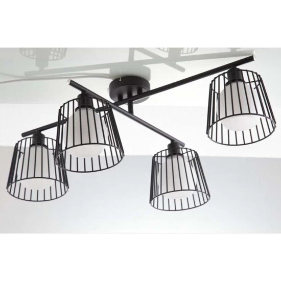 Blitzangebot 🌟 Nino Leuchten Deckenleuchte, Weiß, 4-flammig, Metall, 71 Cm 😀 - Image 2