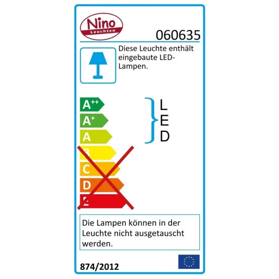 Brandneu 😀 Nino Leuchten LED Deckenleuchte, 3-Stufen Dimmer, Weiss, 30cm, Nino PUCCY 🛒 - Image 2