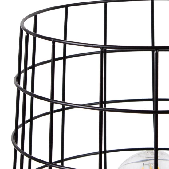 Bestes Angebot ❤️ Nino Leuchten Tisch Im Käfig-Design Mit Integrierter Leuchte, H 44cm SILA 🧨 - Image 5