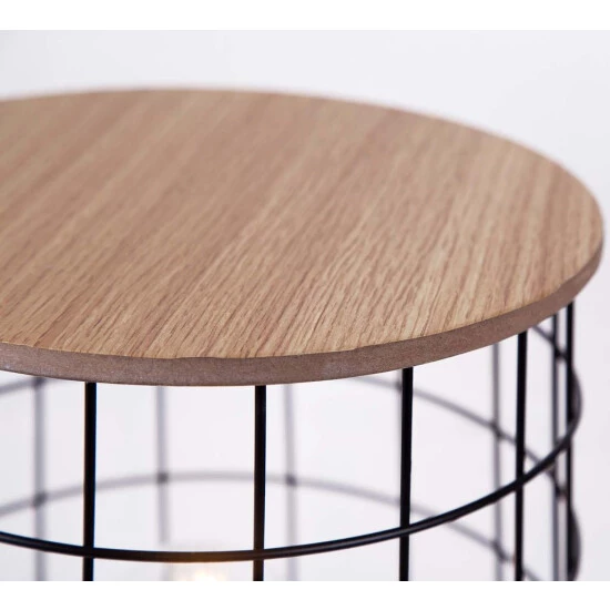 Bestes Angebot ❤️ Nino Leuchten Tisch Im Käfig-Design Mit Integrierter Leuchte, H 44cm SILA 🧨 - Image 11