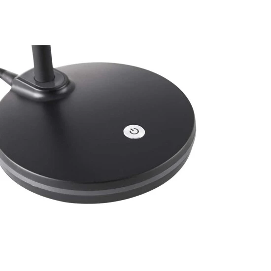 Blitzangebot 🧨 Nino Leuchten Tischleuchte Carmen Schwarz Modern LED Tischlampe Touch 🤩 - Image 6