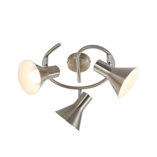 Rabatt 👏 Nino Leuchten LED Spot 3flg CORK Incl.3xE14,3W,LED; 81129301 ⭐