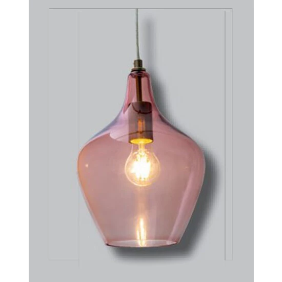 Beste Bewertungen von 😉 Nino Leuchten Pendel 1-flg PASO Nickel Matt,Glas Rose Für 1xE27,max.40W D:22cm,H:30cm,H:max.150cm 🤩 - Image 2