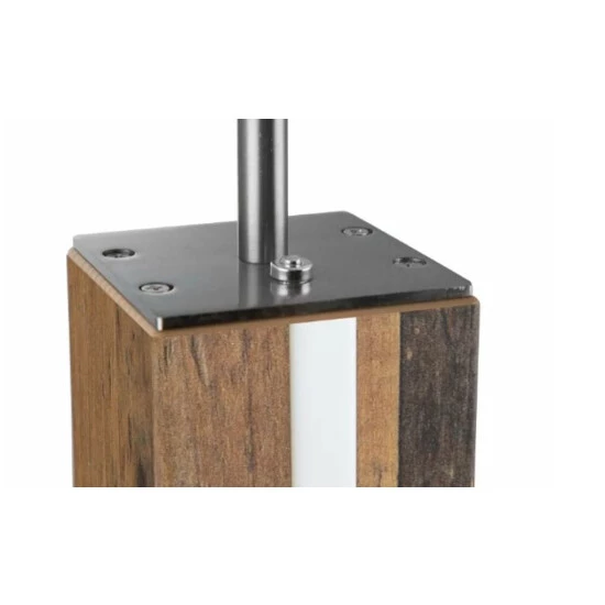 Billig 🌟 Nino Leuchten LED Stehleuchte FOREST Texas Oak, Graphit, 41130247 🛒 - Image 2