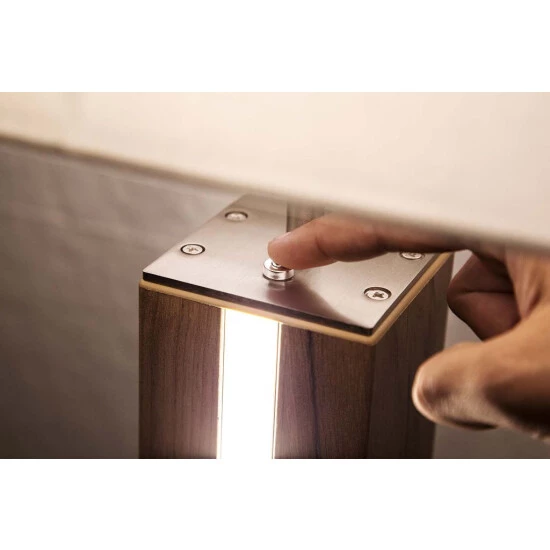 Billig 🌟 Nino Leuchten LED Stehleuchte FOREST Texas Oak, Graphit, 41130247 🛒 - Image 4