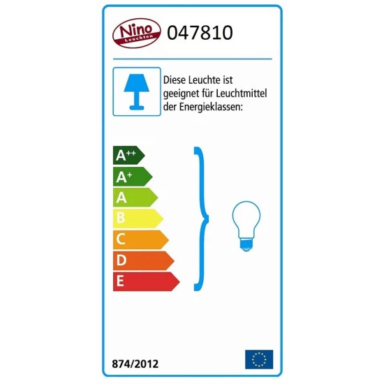 Rabatt 😍 Nino Leuchten Pendel 1flg DUCKY Für 1xE27,max.40W (ohne LM); 30110121 ⭐ - Image 4