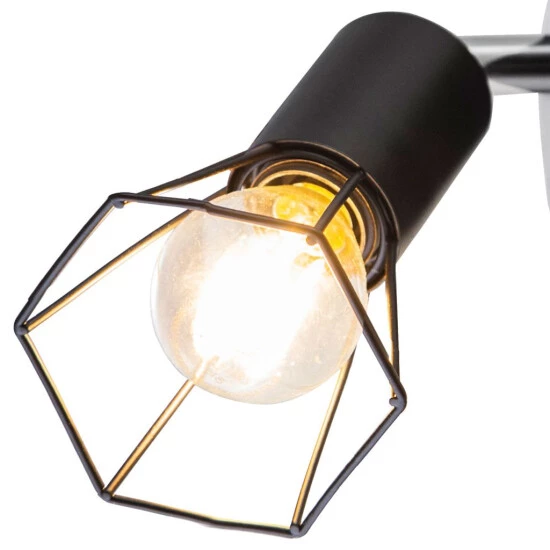 Coupon ❤️ Nino Leuchten Wandleuchte, Geflecht, Schwarz 35 Cm, TONI ⭐ - Image 2